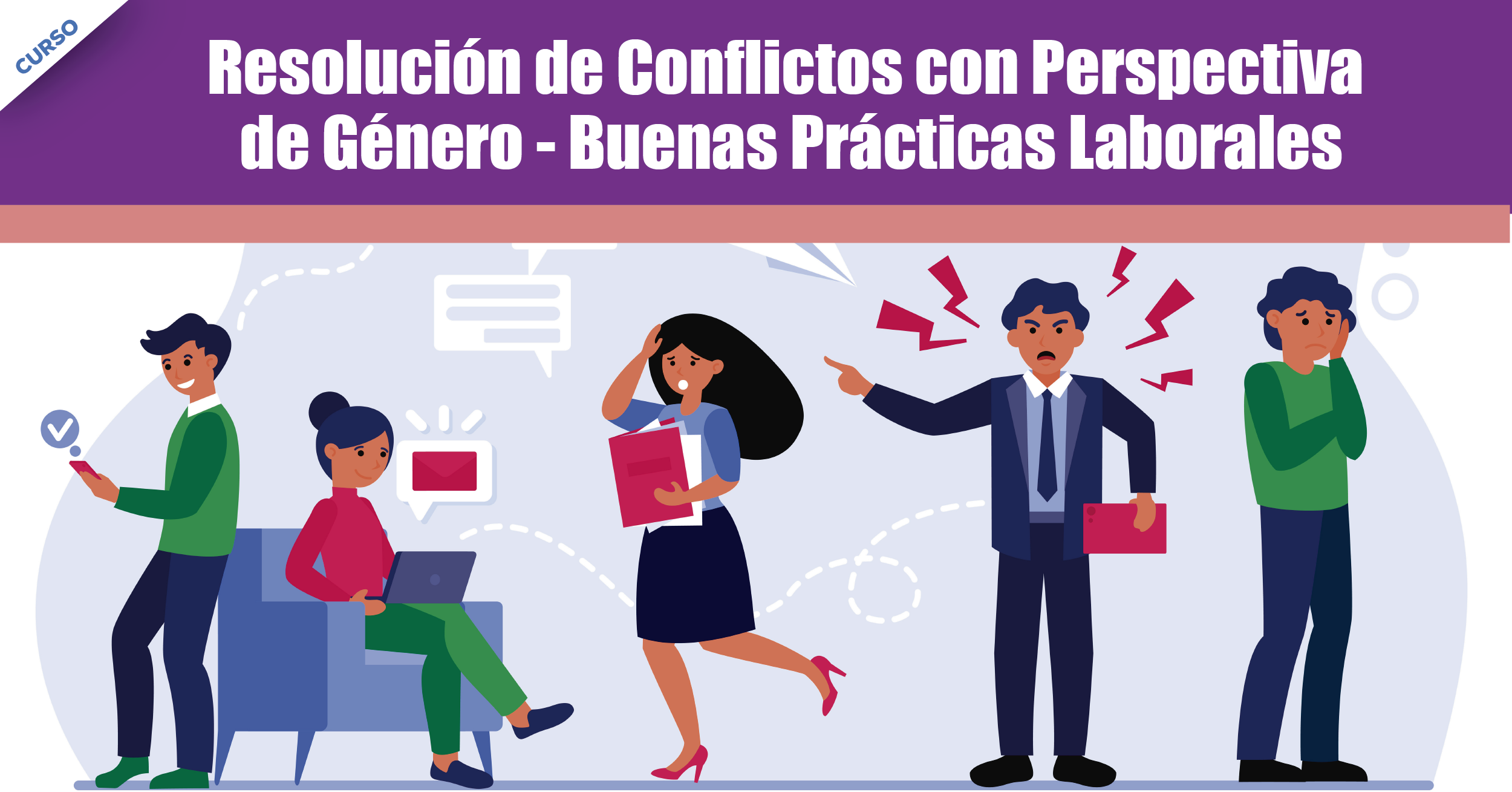 Curso Resolución de Conflictos con Perspectiva de Género CEDEB